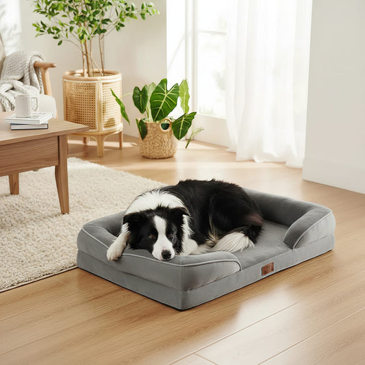 Orthopedic Dog Bed for Large Dogs – Washable, Non-Slip & Comfy | Shopiiiing