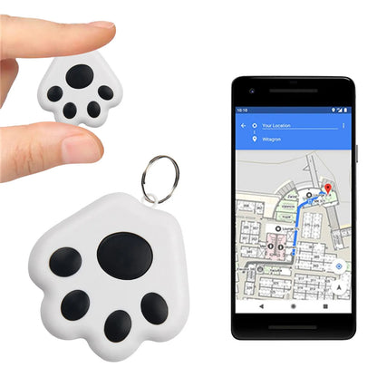 Dog Paw Shape Mini Smart GPS Tracker