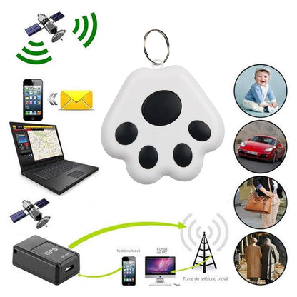 Dog Paw Shape Mini Smart GPS Tracker
