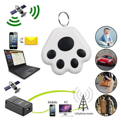 Dog Paw Shape Mini Smart GPS Tracker