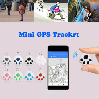 Dog Paw Shape Mini Smart GPS Tracker
