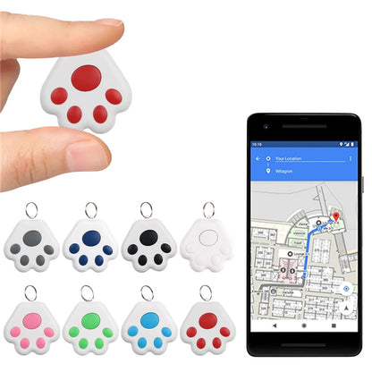 Dog Paw Shape Mini Smart GPS Tracker