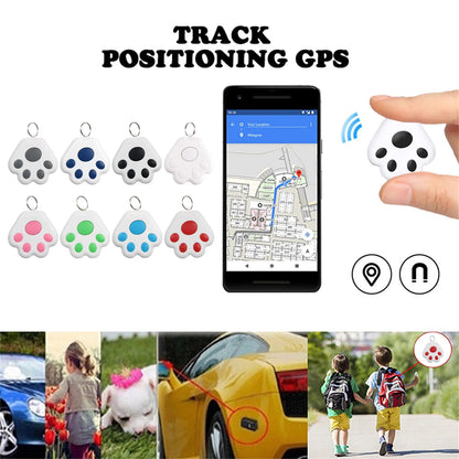 Dog Paw Shape Mini Smart GPS Tracker