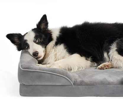 Orthopedic Dog Bed for Large Dogs – Washable, Non-Slip & Comfy | Shopiiiing